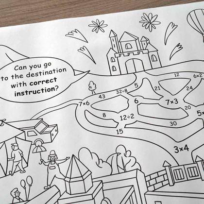 Obrazek z Kolorowanki w rolce 10 m  -  miasto