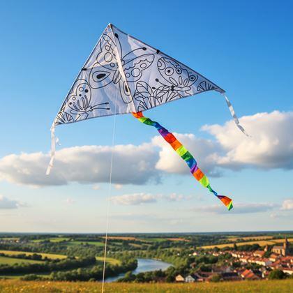 Obrazek z Latawiec do pokolorowania  - motylki