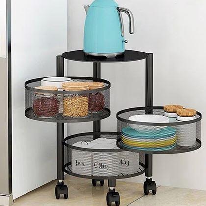 Obrazek z Mobilny organizer z 3 koszami - 2. jakość