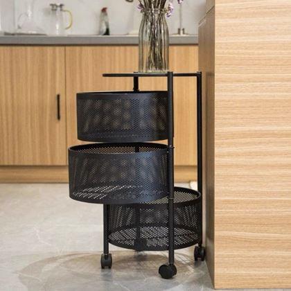 Obrazek z Mobilny organizer z 3 koszami - 2. jakość