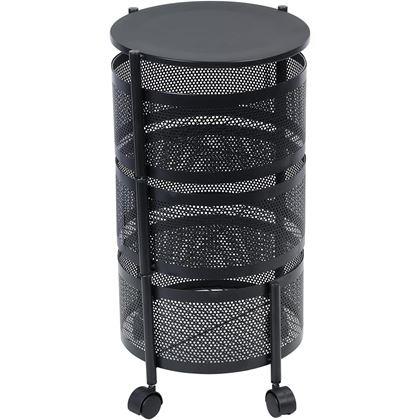 Obrazek z Mobilny organizer z 3 koszami - 2. jakość