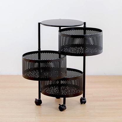 Obraz Mobilny organizer z 3 koszami - 2. jakość