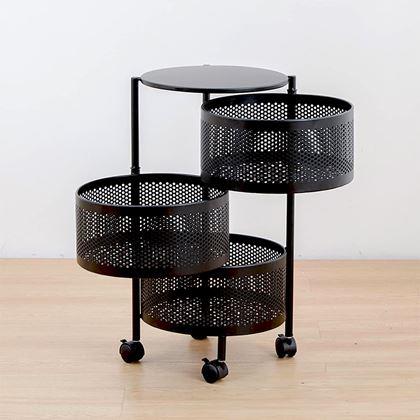 Obrazek z Mobilny organizer z 3 koszami - 2. jakość