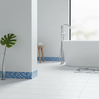 Obrazek z Samoprzylepna listwa mozaika - niebieski mix