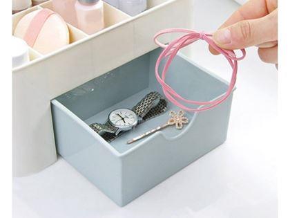 Obrazek z Organizer na kosmetyki z przegródkami