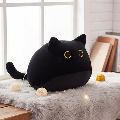 Obrazek z Poduszka czarna kotka