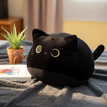 Obrazek z Poduszka czarna kotka