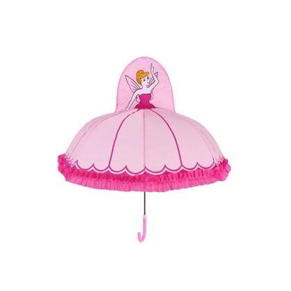 Obrazek z 3D parasol dla dzieci  -  księżniczka