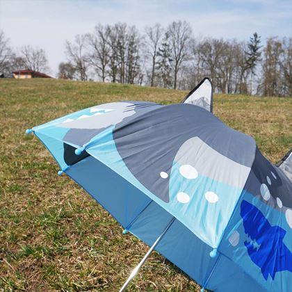 Obrazek z 3D parasol dla dzieci  -  rekin