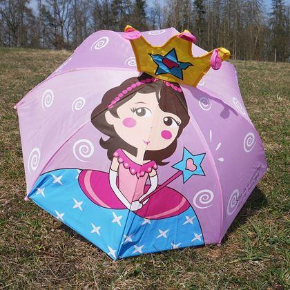 Obrazek z 3D parasol dla dzieci  -  wróżka