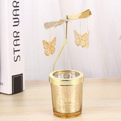 Obrazek z Rotujący świecznik  -  motyle