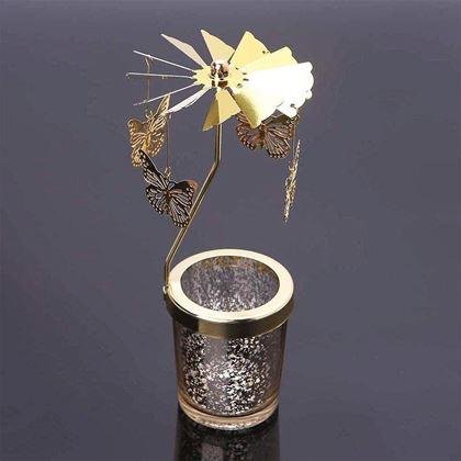 Obrazek z Rotujący świecznik  -  motyle