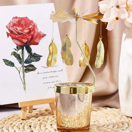 Obrazek z Rotujący świecznik  -  pióra