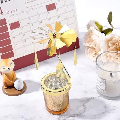 Obrazek z Rotujący świecznik  -  pióra