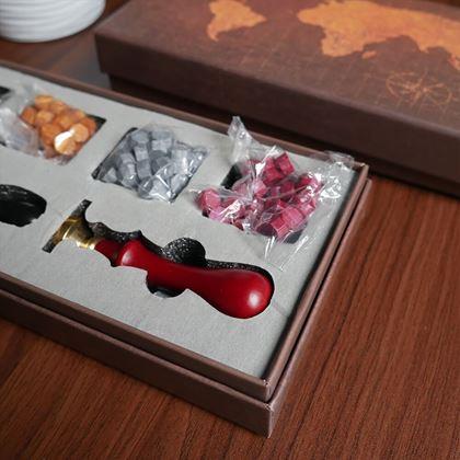 Obrazek z Zestaw prezentowy do tworzenia pieczęci -  Thank You