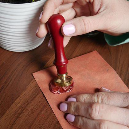 Obrazek z Zestaw prezentowy do tworzenia pieczęci -  Thank You