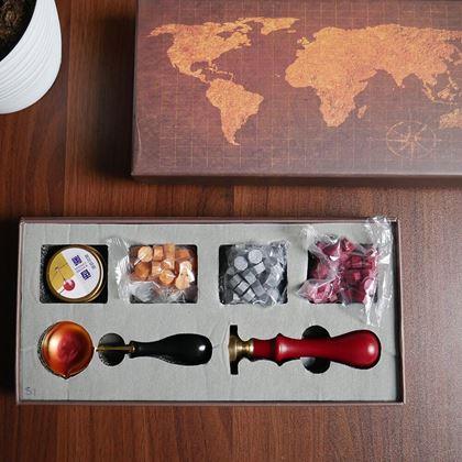 Obrazek z Zestaw prezentowy do tworzenia pieczęci -  Thank You