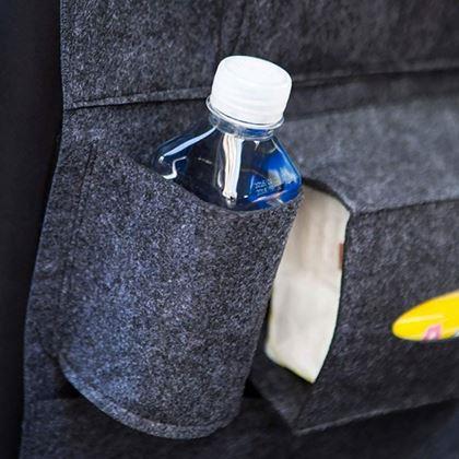 Obrazek z Organizer na fotele samochodowe – szary - ciemnoszary