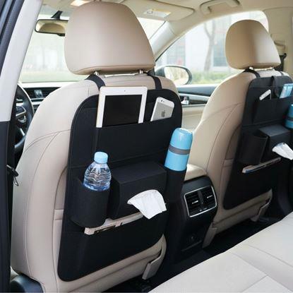 Obraz Organizer na fotele samochodowe – szary