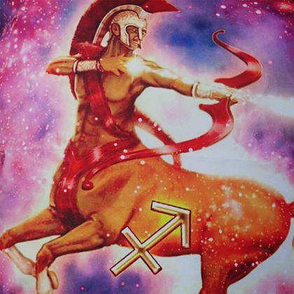Obrazek z Poszewka na poduszkę znak zodiaku - strzelec