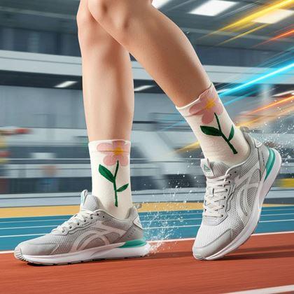 Obrazek z Skarpetki w kwiaty