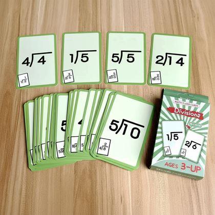 Obrazek z Zestaw kart matematycznych 36 szt. - podział