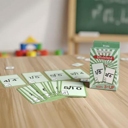 Obrazek z Zestaw kart matematycznych 36 szt. - podział