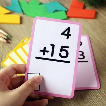 Obrazek z Zestaw kart matematycznych 36 szt. - dodawanie