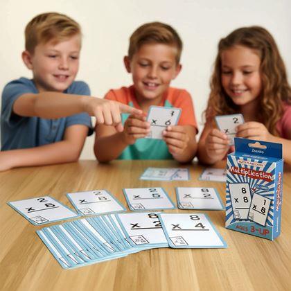 Obrazek z Zestaw kart matematycznych 36 szt. - mnożenie