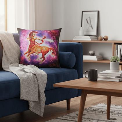 Obrazek z Poszewka na poduszkę znak zodiaku - strzelec