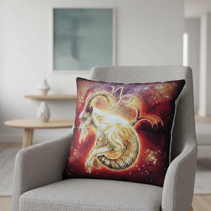Obrazek z Poszewka na poduszkę znak zodiaku - Koziorożec