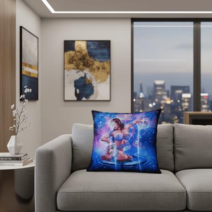 Obrazek z Poszewka na poduszkę znak zodiaku - Wodnik