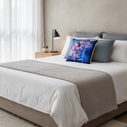 Obrazek z Poszewka na poduszkę znak zodiaku - Wodnik