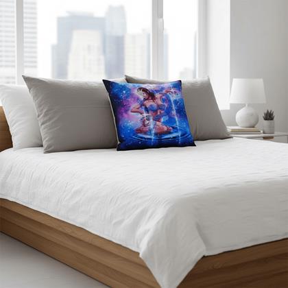 Obrazek z Poszewka na poduszkę znak zodiaku - Wodnik