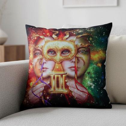 Obrazek z Poszewka na poduszkę znak zodiaku - Bliźnięta