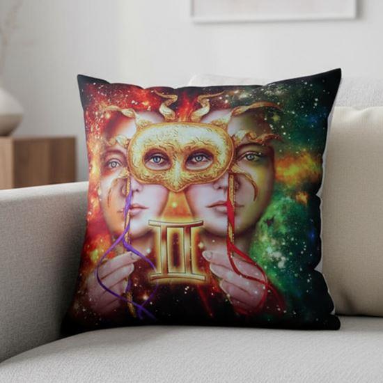 Obrazek z Poszewka na poduszkę znak zodiaku - Bliźnięta