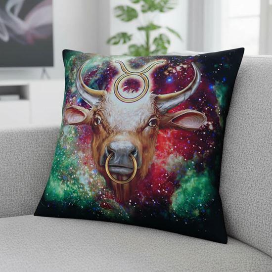 Obrazek z Poszewka na poduszkę znak zodiaku - byk