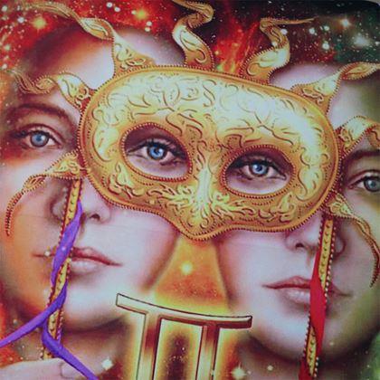 Obrazek z Poszewka na poduszkę znak zodiaku - Bliźnięta