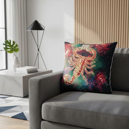 Obrazek z Poszewka na poduszkę znak zodiaku - skorpion