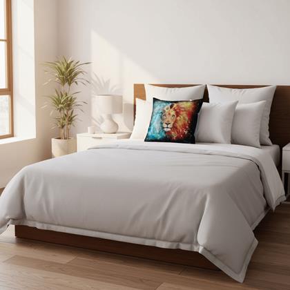 Obrazek z Poszewka na poduszkę znak zodiaku - lew