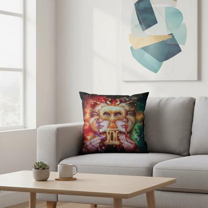 Obrazek z Poszewka na poduszkę znak zodiaku - Bliźnięta