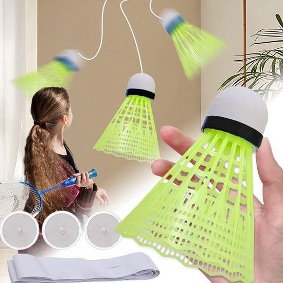 Obrazek z Trenażer do badmintona 3 lotki