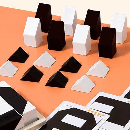 Obrazek z Czarno-biały tangram