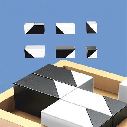 Obrazek z Czarno-biały tangram