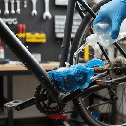 Obrazek z Czyścik do łańcuchów z akcesoriami