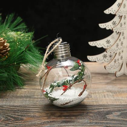 Obrazek z Świąteczna kula LED świecąca na choinkę -  girlanda