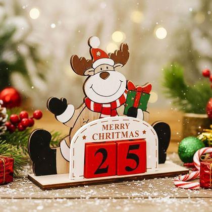 Obrazek z Kalendarz odliczania dni do Bożego Narodzenia  -  renifer