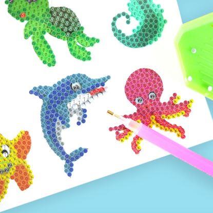 Obraz Haft diamentowy dla dzieci - naklejki 