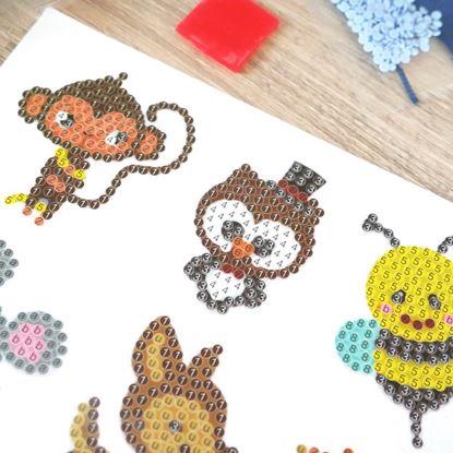 Obraz Haft diamentowy dla dzieci - naklejki 