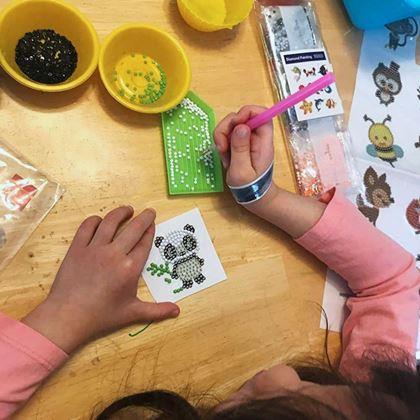 Obrazek z Haft diamentowy dla dzieci - naklejki  -  mix zwierzątek